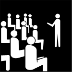 stormöte, Pictogram.