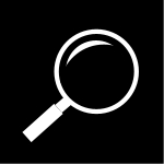 sök, Pictogram. sök, Pictogram.