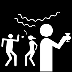 fest, Pictogram.