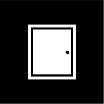 stängd, Pictogram.