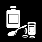 medicin, Pictogram.