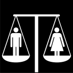 jämställdhet, Pictogram.