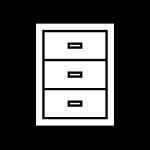 arkiv, Pictogram.