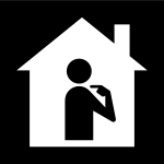 eget boende, Pictogram.