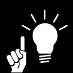 idé, Pictogram. idé, Pictogram.