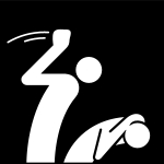 slå, Pictogram.