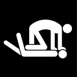 tvinga, Pictogram. tvinga, Pictogram.