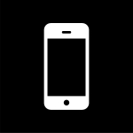 smartphone, Pictogram.