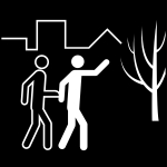 kontaktperson, Pictogram.