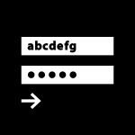 logga in, Pictogram. logga in, Pictogram.