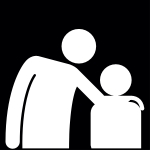 omtanke, Pictogram.