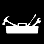 verktygslåda, Pictogram.