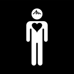 pojkvän, Pictogram.