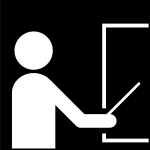lärare, Pictogram.