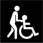 personlig assistent, Pictogram. personlig assistent, Pictogram.