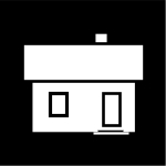 hus, Pictogram. hus, Pictogram.