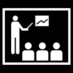 konferensrum, Pictogram.